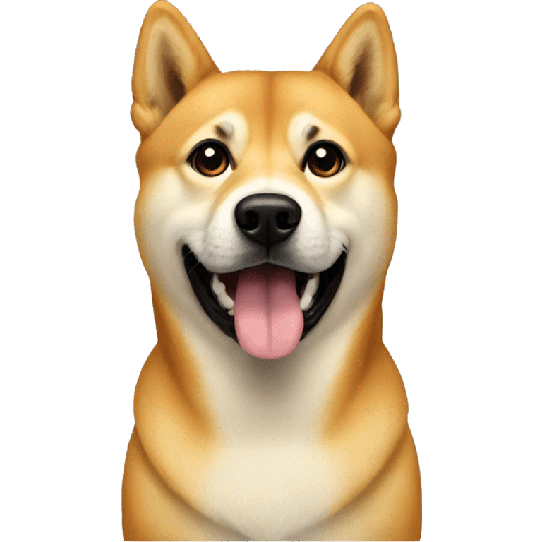 A doge emoji