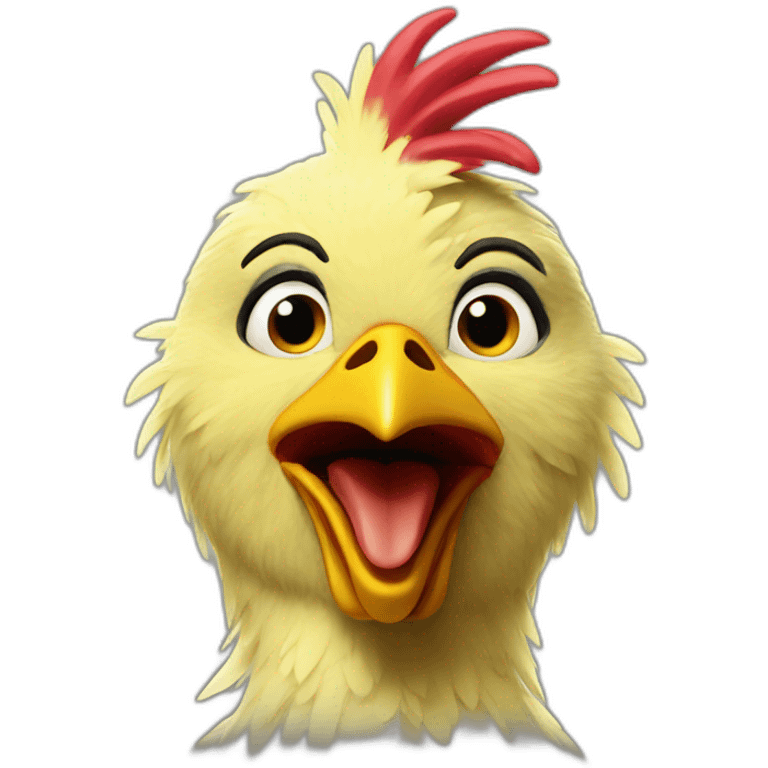 Chica the chicken animatronic emoji