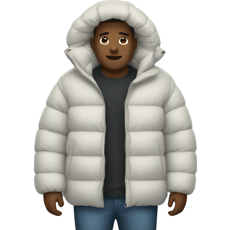 big puffer jacket emoji