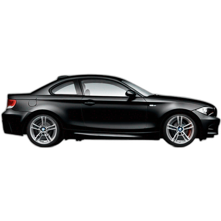 BMW 135i coupe black emoji