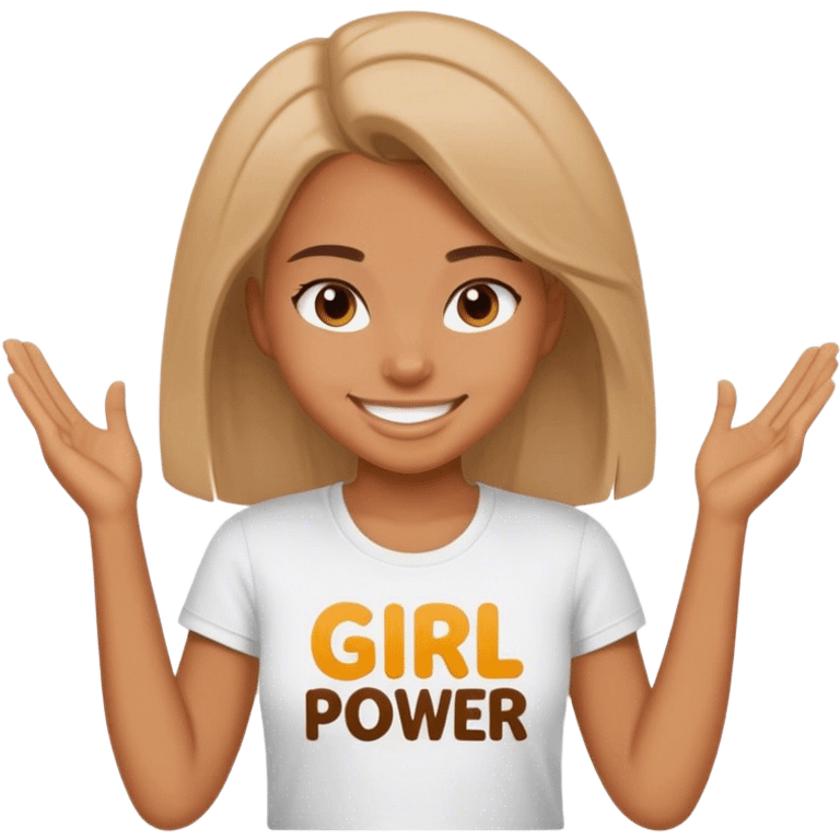 happy Girl Power emoji