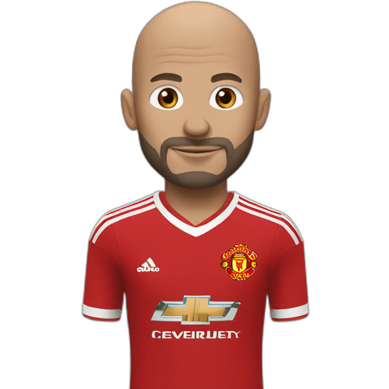 Ten hag maillot Manchester united  emoji