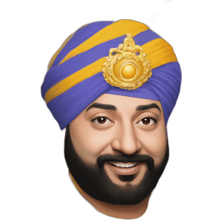 Daler mehndi prison stripes emoji