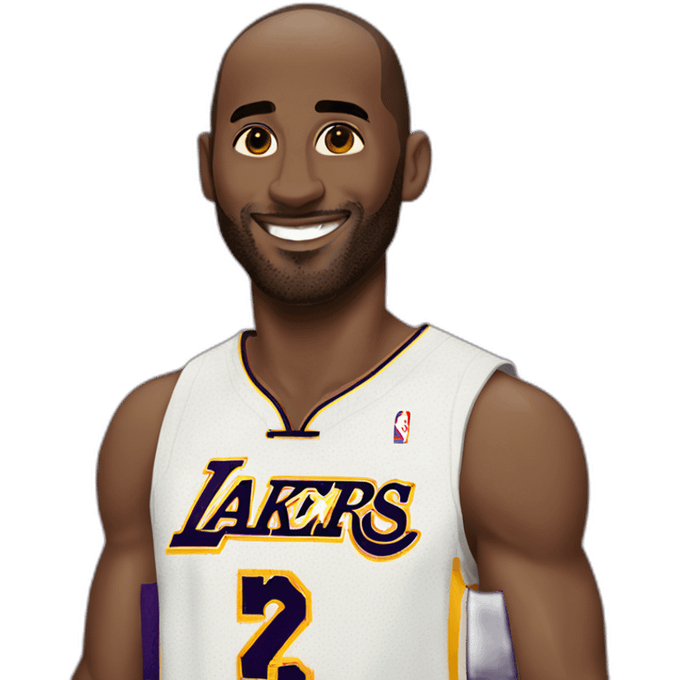 kobe bryant in white skin emoji