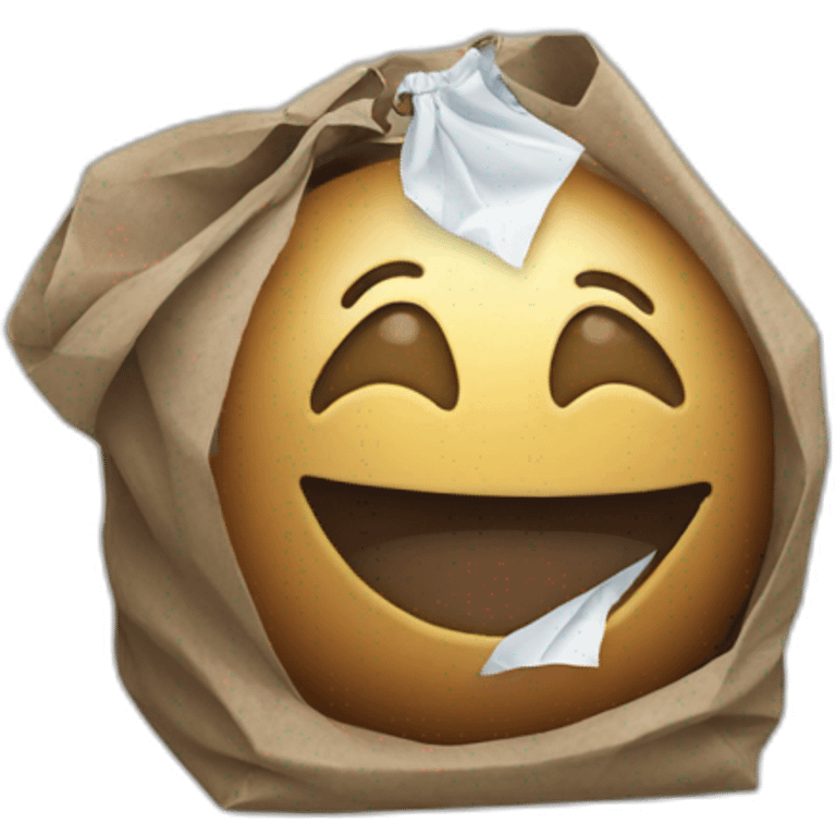 ball in bag emoji