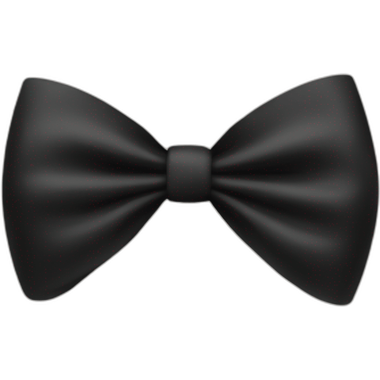 black bow emoji emoji