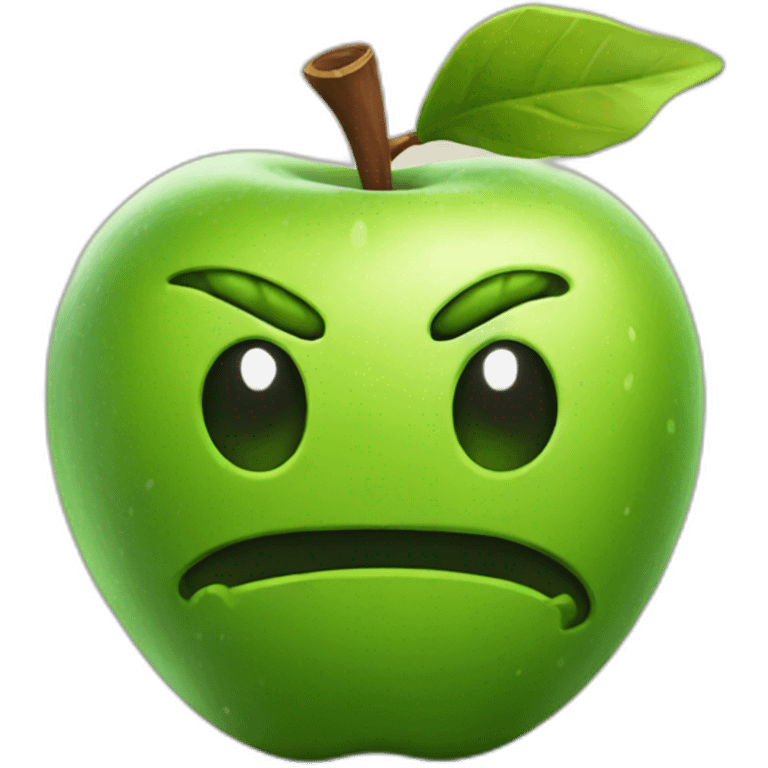 Apple playing fortnite emoji