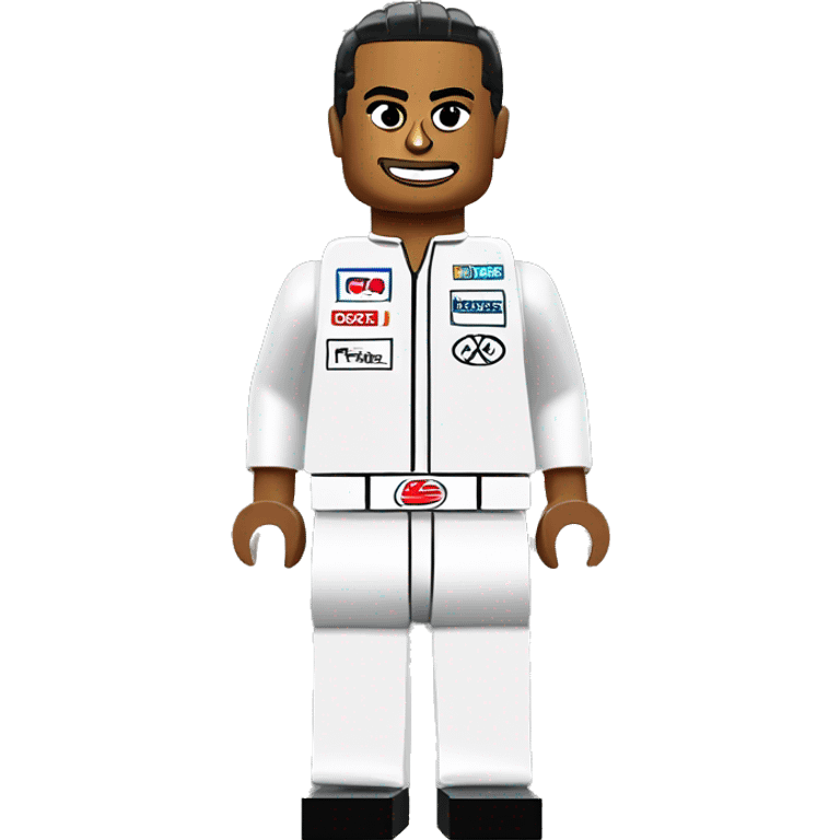 LEWIS HAMILTON lego full body emoji