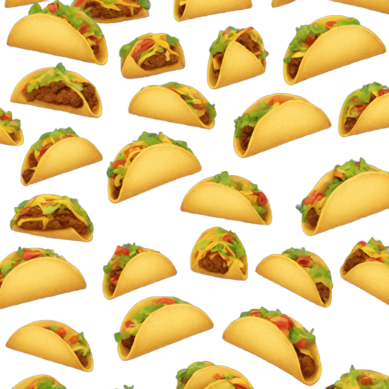 Mexican taco emoji