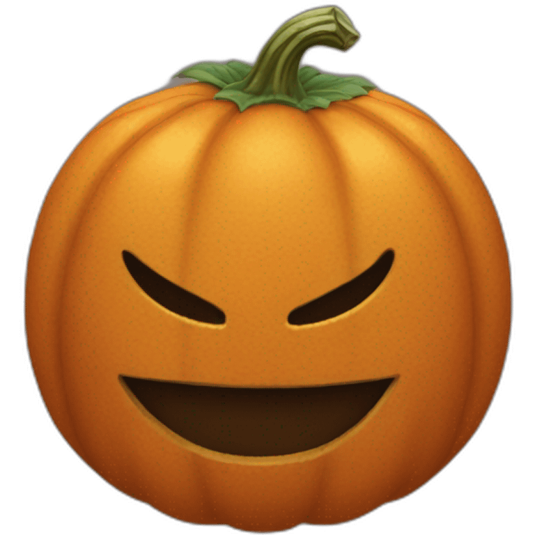 jason orange mask combined with a smiling pumpkin emoji