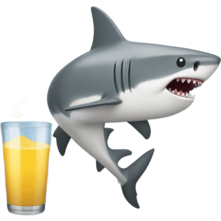 shark blender emoji