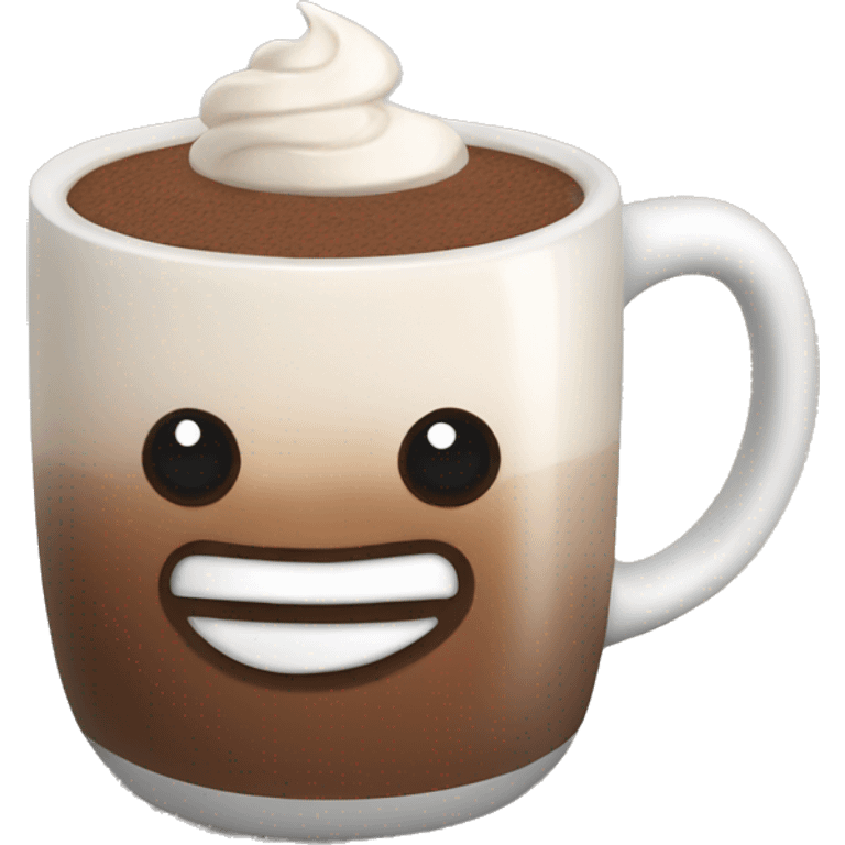 Hot cocoa in a mug emoji