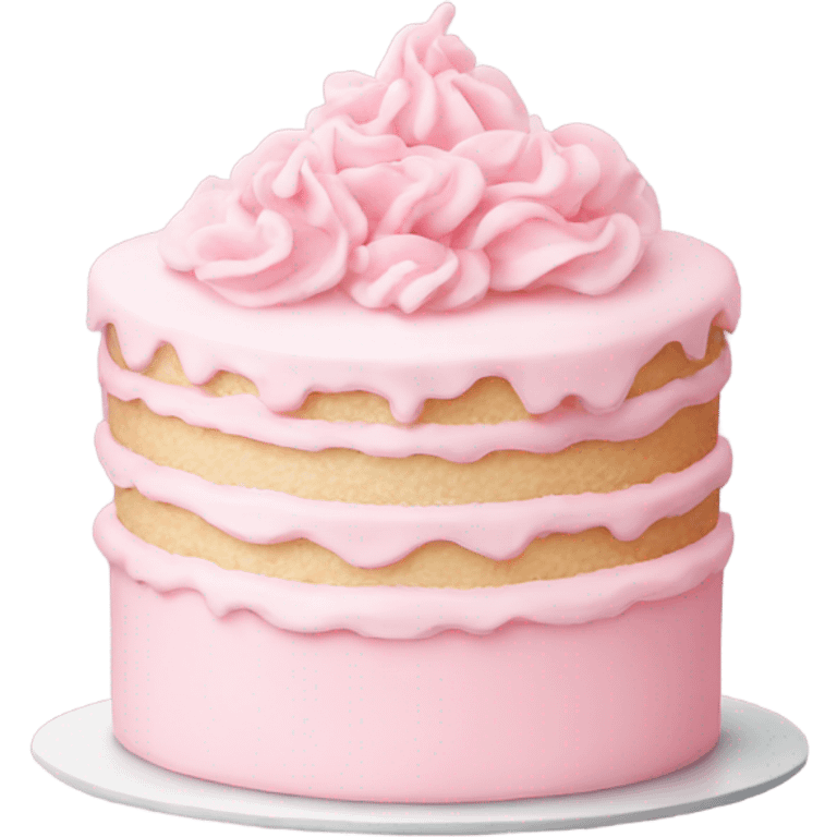 pale pink cake emoji