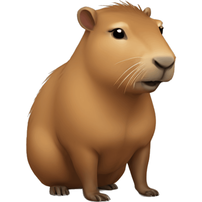 Capybara starts emoji