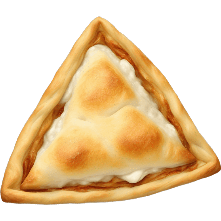 triangle burek filled with white cheese emoji