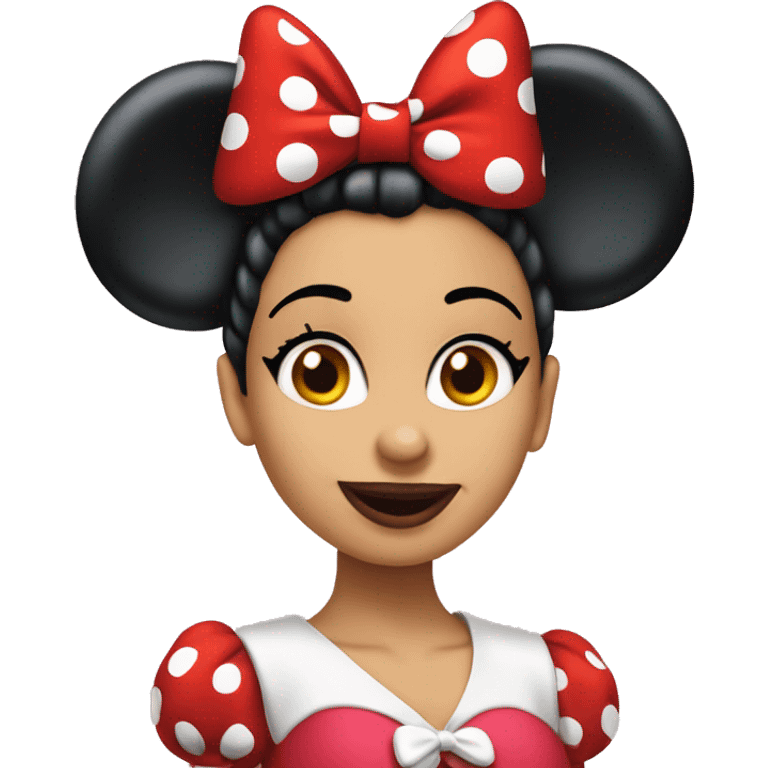 Minnie beijo emoji