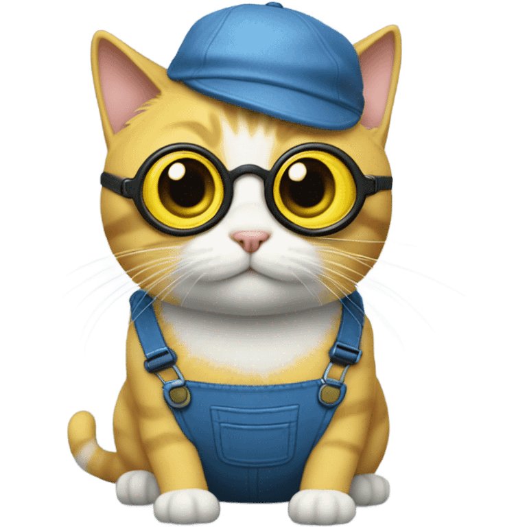 cat minion emoji