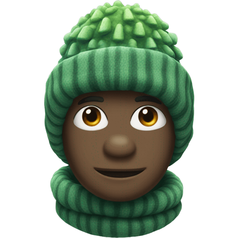 Godzilla with a propeller beanie emoji