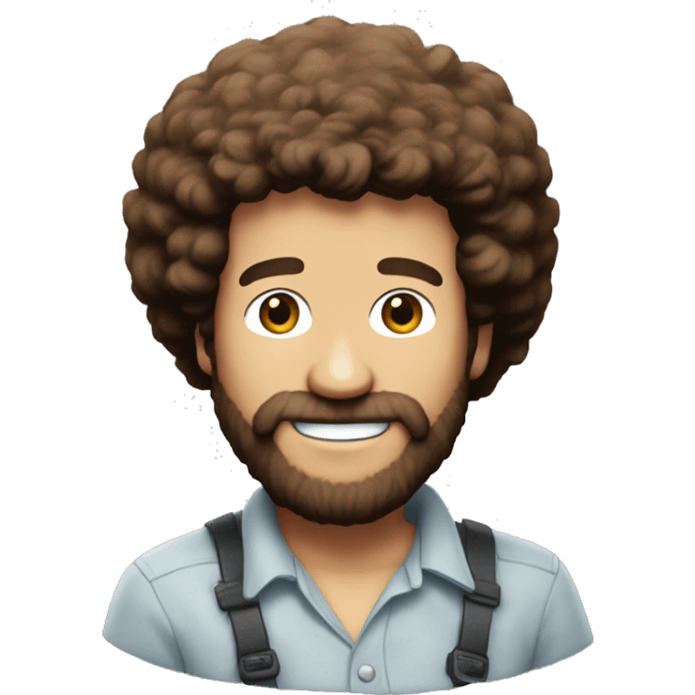 bob ross signiture poss emoji