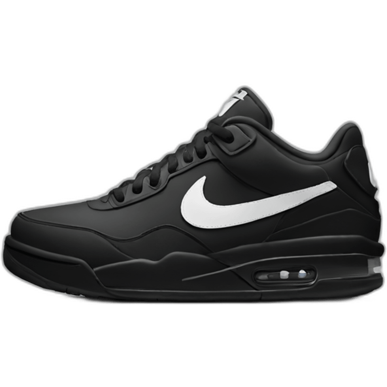 Logo nike noire emoji