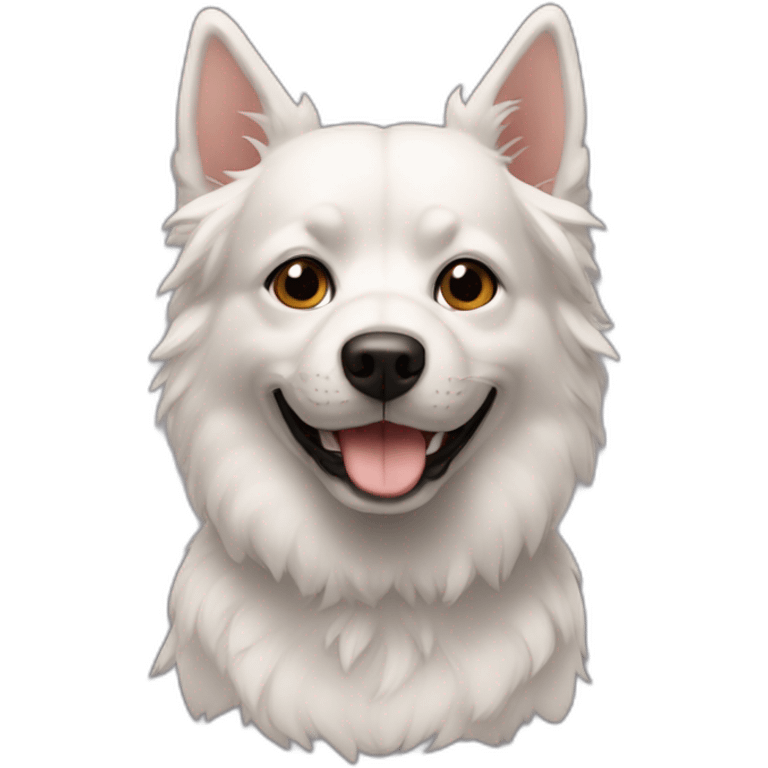 Chat dans chien emoji