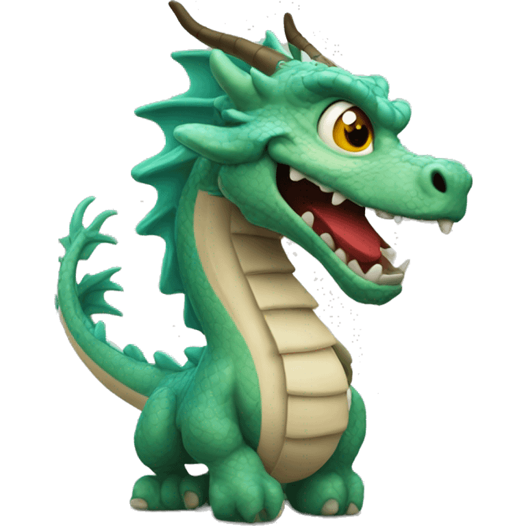 un dragón chino emoji