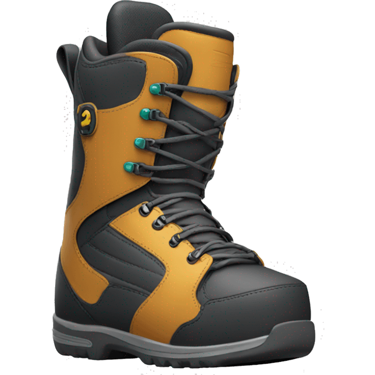 Snowboarding boots emoji