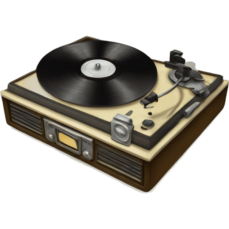 old record player  emoji