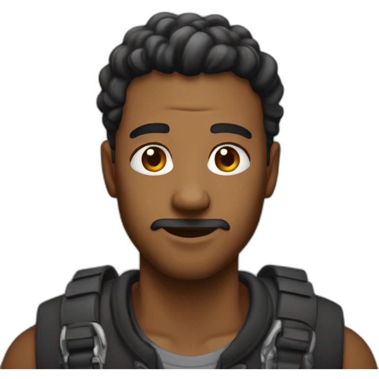 Homme locksé emoji