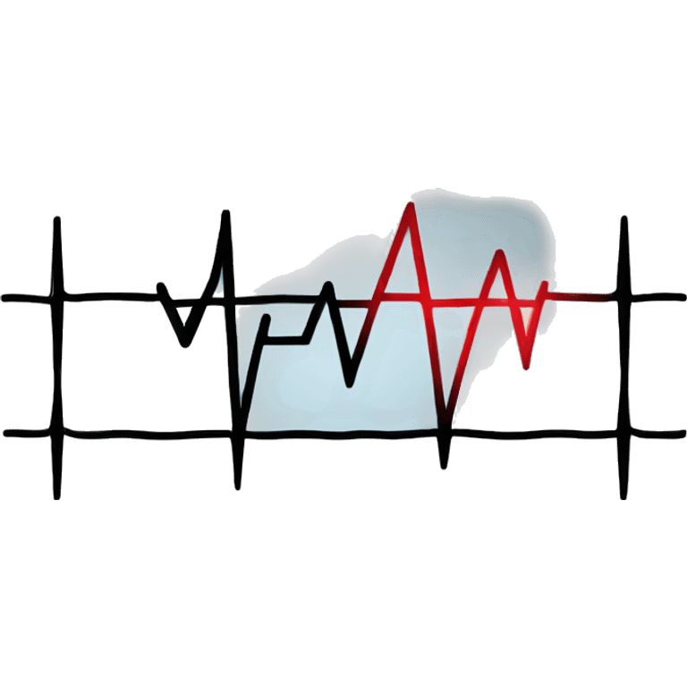 Electrocardiogram  emoji