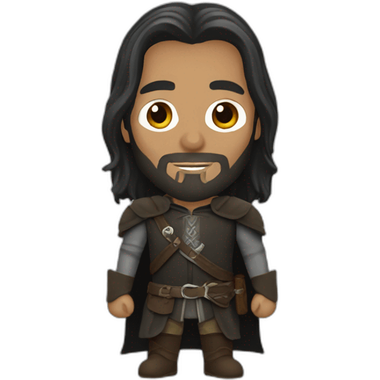 Black aragorn emoji