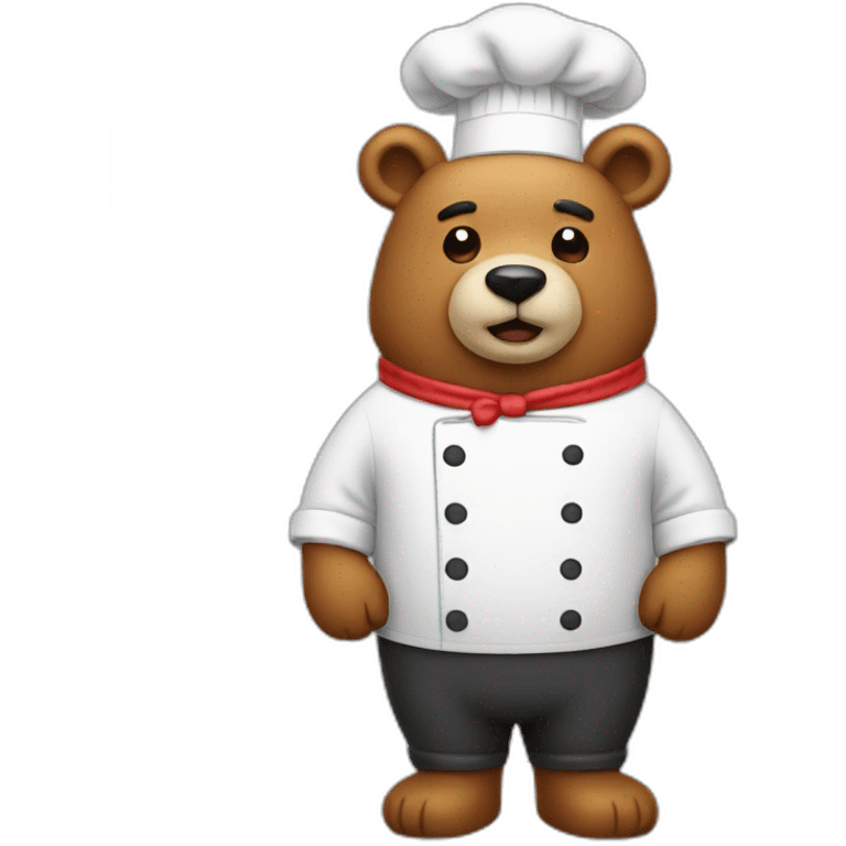 bear chef emoji