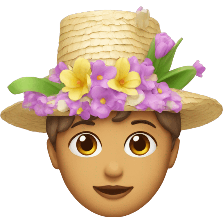 easter bonnet emoji