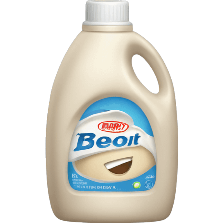 Beige laundry detergent  emoji