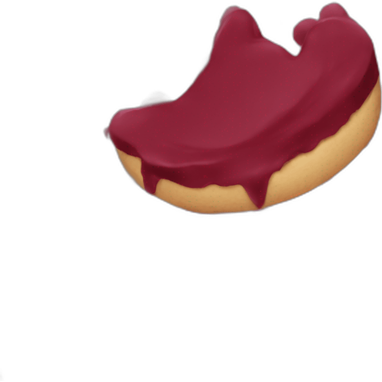 Cœur bordeaux emoji