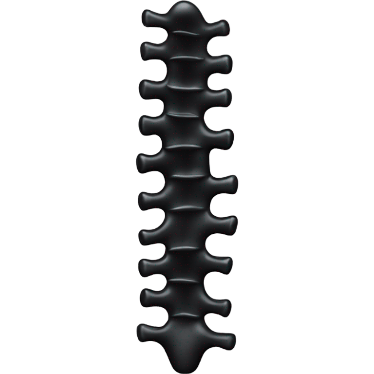 Black spine emoji