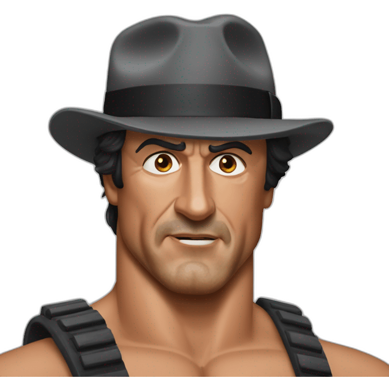 Sylvester stallone emoji