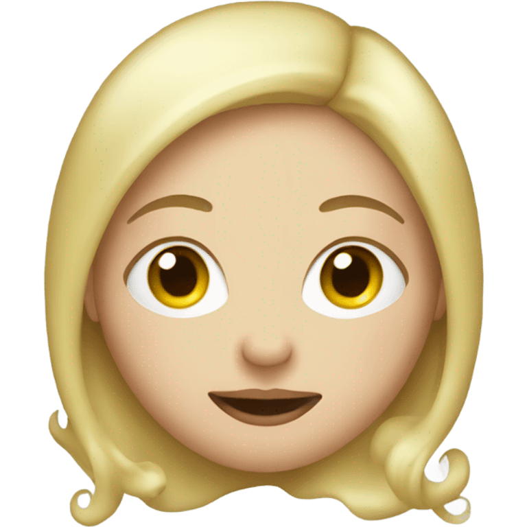 Pregnant Santa woman blond emoji