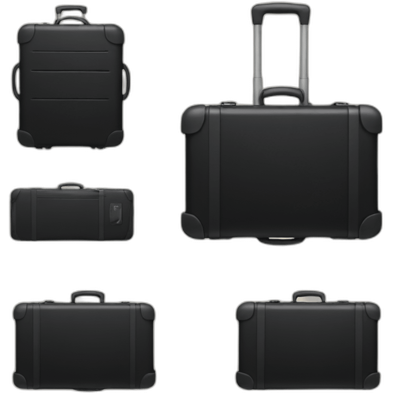 black suitcase emoji