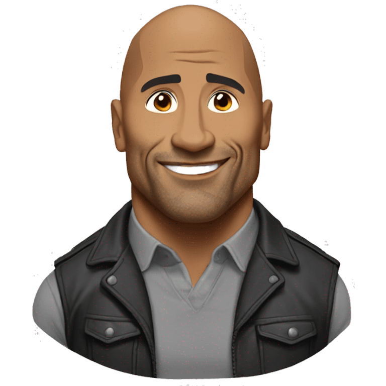 the rock Johnson  emoji