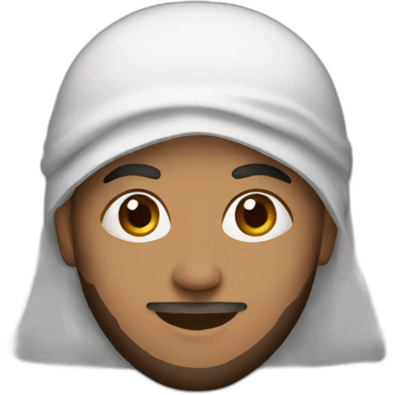 A Muslim student emoji