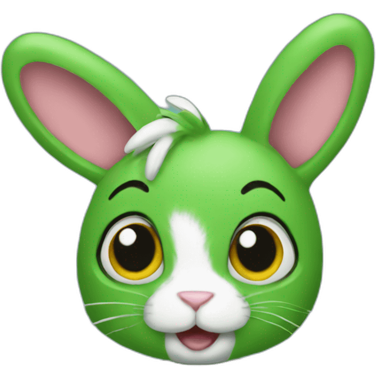 Green Day rabbit emoji