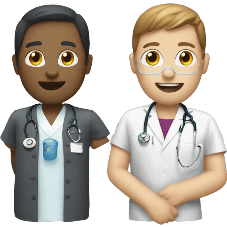 ai healthcare chat similar to how meta's icon looks emoji