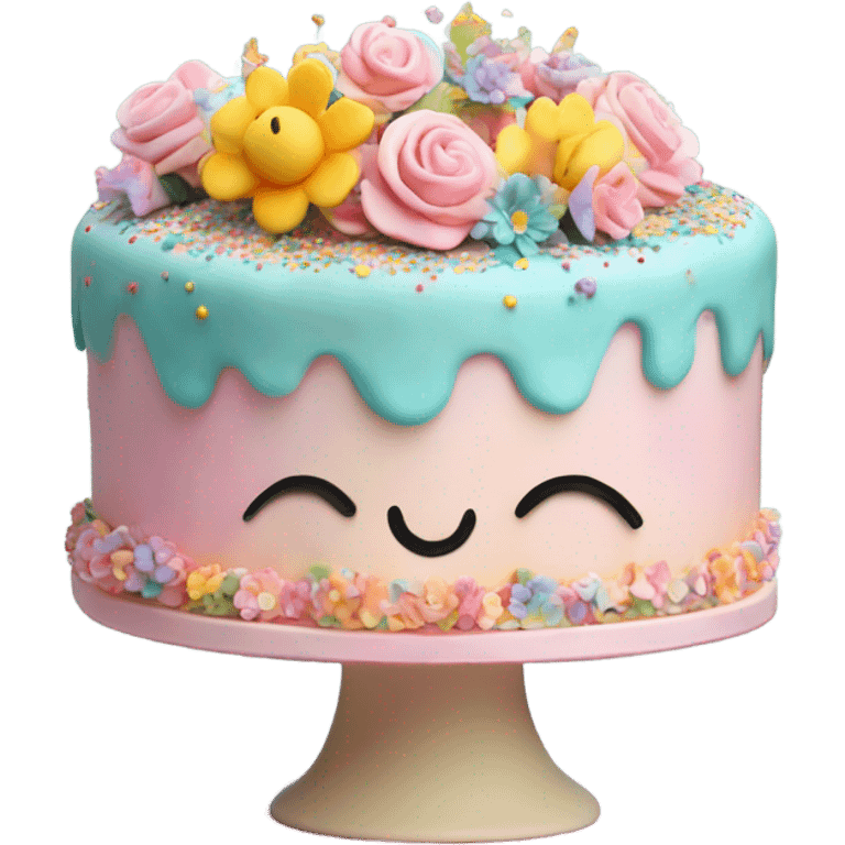 Cute cake emoji