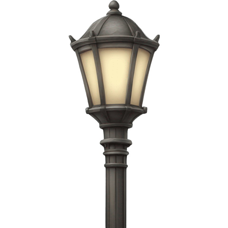 Realistic Narnia lamppost emoji