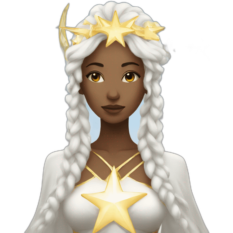 White Star goddess emoji