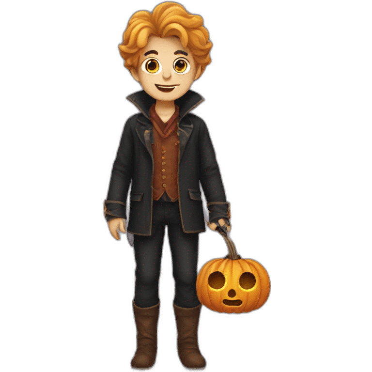 Sam trick or treat emoji