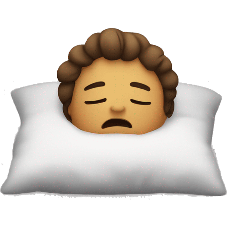 Sleepy emoji