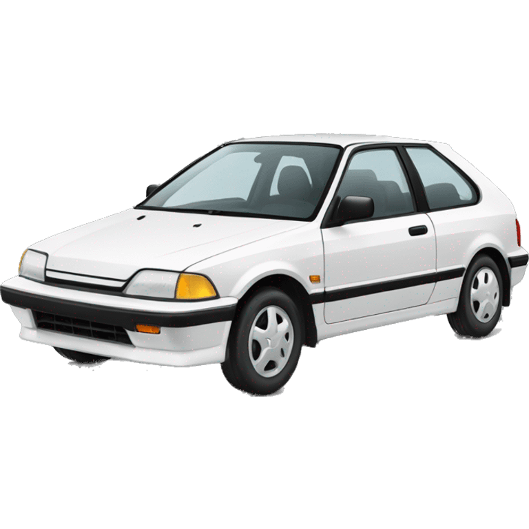 1991 honda civic hatchback emoji