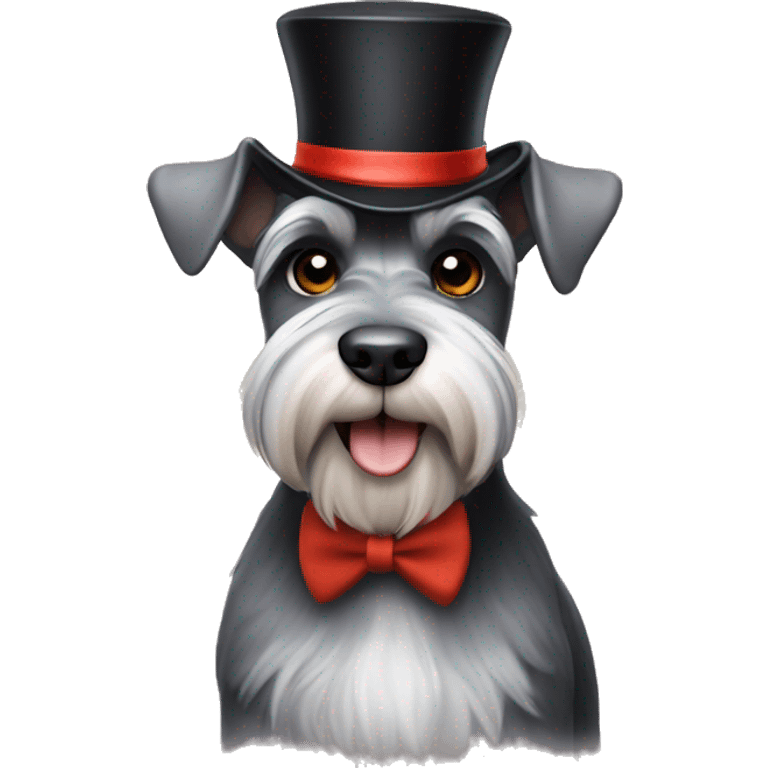 Schnauzer magician  emoji